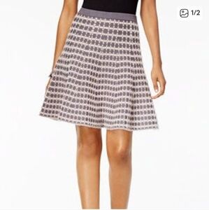 Fit And Flare Winter Fuzzy Skirt